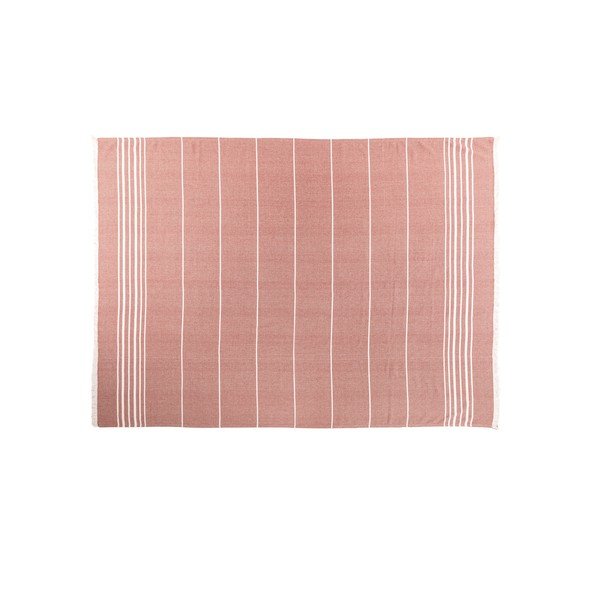 Bavlnená deka v terakotovej farbe 150x200 cm Solene – Tiseco Home Studio-image-2