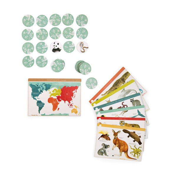 Spoločenská hra Loto Zvieratká - Moulin Roty-image-2