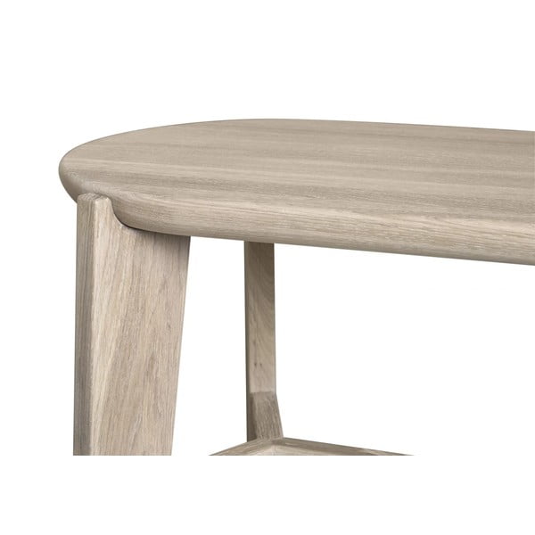 Barová stolička z dubového dreva v prírodnej farbe (výška sedadla 75 cm) Eli – Blomus-image-3