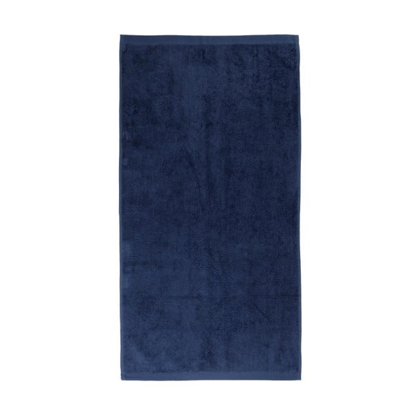 Tmavomodrý bavlnený uterák Boheme Alfa, 30 x 50 cm