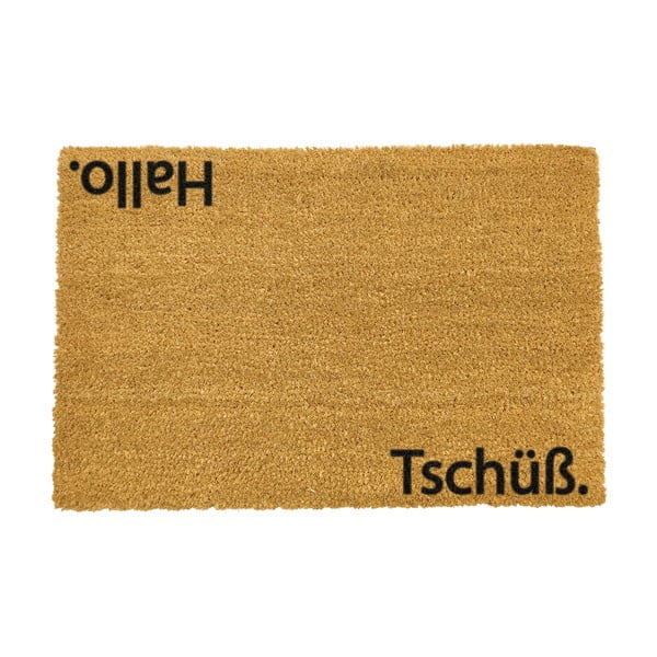 Rohožka Artsy Doormats Hello Tschuss, 40 × 60 cm
