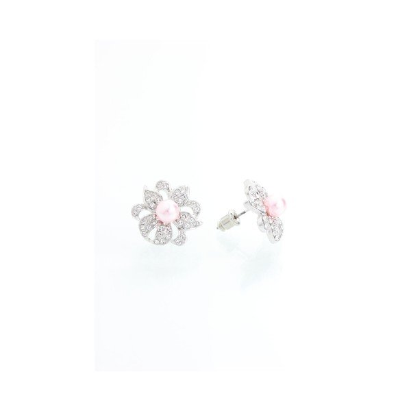 Náušnice s krištáľmi Swarovski Elements Laura Bruni Flower-image-1