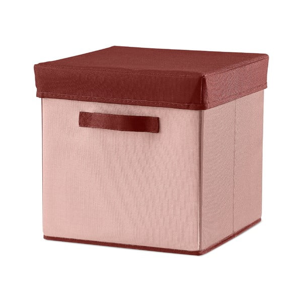 Ružový úložný box Flexa Room