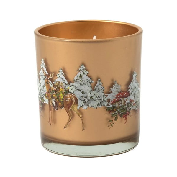 Sviečka v zlatej farbe s vianočným motívom Villeroy & Boch Forest