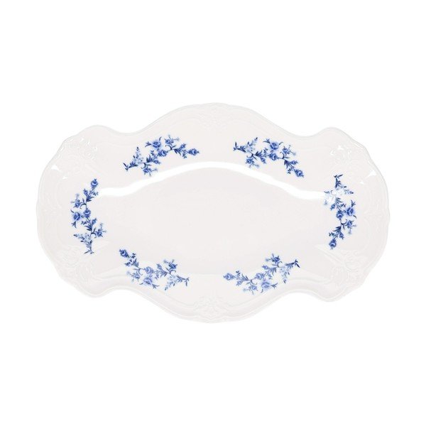 Servírovacia porcelánová tácka ø 25 cm Retro – BonBistro