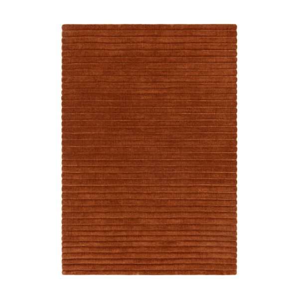 Ručne tkaný vlnený koberec v terakotovej farbe 120x170 cm – Asiatic Carpets