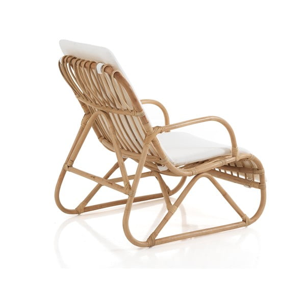 Kreslo s výpletom v bielo-prírodnej farbe Erik - Tomasucci-image-2