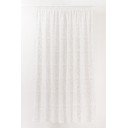 Bielo-sivá záclona 140x245 cm Amanda – Mendola Fabrics