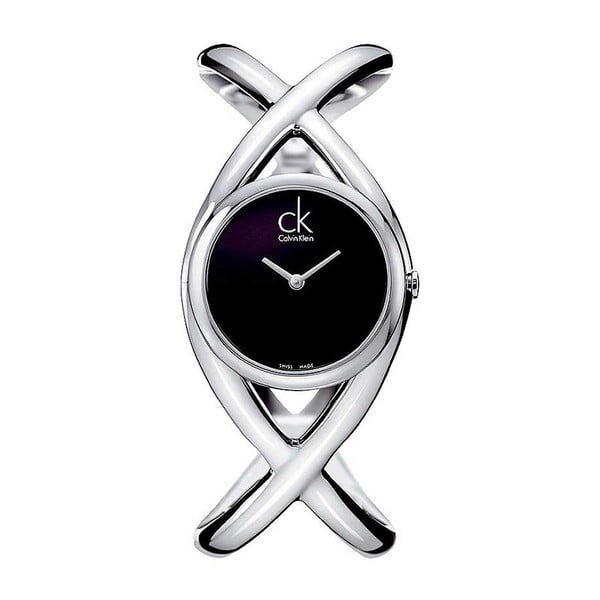 Dámske strieborné hodinky Calvin Klein K2L23102
