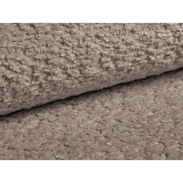 Sivobéžový vankúš na gauč z textílie buklé Kemi – Cosmopolitan Design-image-2