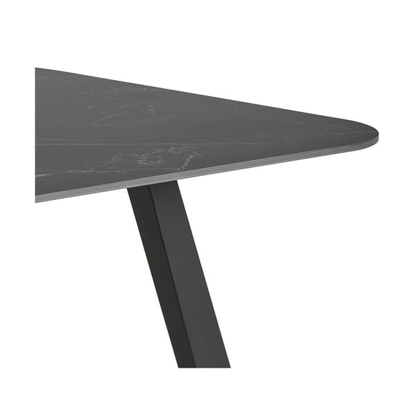 Jedálenský stôl s keramickou doskou 90x180 cm Antalya – Actona-image-2