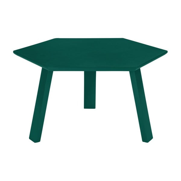 Konferenčný stolík Hexagon Green, 47x37x47 cm