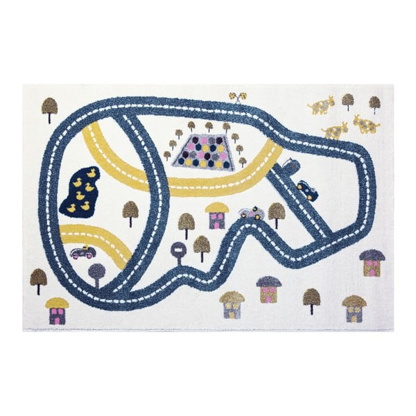 Koberec Art For Kids Racetrack, 100 × 150 cm