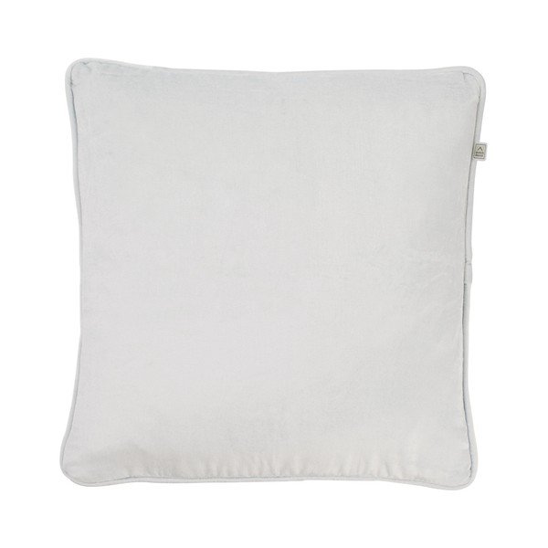 Strieborný vankúš Fluweel, 45x45 cm-image-2
