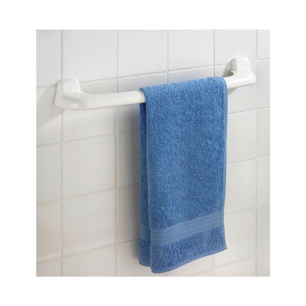 Biely nástenný držiak na uteráky Wenko Pure-image-1