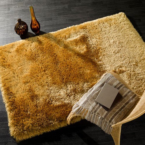 Horčicový koberec Flair Rugs Pearl, 120 x 170 cm-image-1