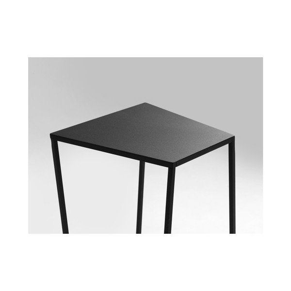 Čierny odkladací stolík Custom Form Zak-image-4