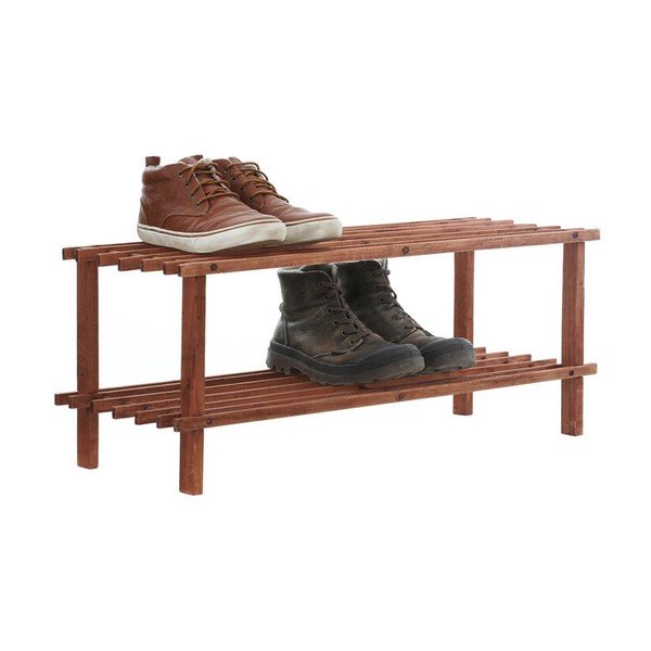 Skrinka na topánky z cédrového dreva v prírodnej farbe 74x30x26 cm Parker – Premier Housewares-image-2