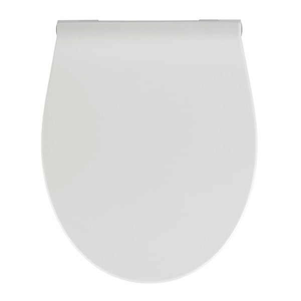 Biele WC sedadlo S LED svetlami a jednoduchým zatváraním Wenko Gubbio, 44 x 36,8 cm-image-3
