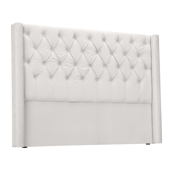 Čelo postele v striebornej farbe Windsor & Co Sofas Queen, 176 × 120 cm