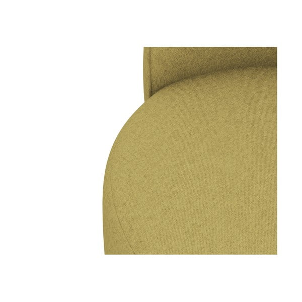 Kreslo v horčicovej farbe Ipo – Makamii-image-4