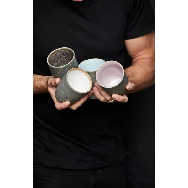 Sivé hrnčeky v súprave 4 ks 270 ml Gastro  – Bitz-image-2