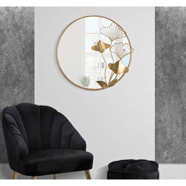 Nástenné zrkadlo ø 72 cm Flower – Mauro Ferretti-image-1