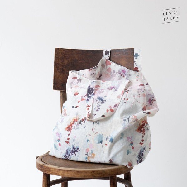 Ľanová nákupná taška - Linen Tales-image-1