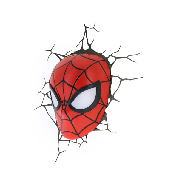 Detské 3D svetlo na stenu Spiderman