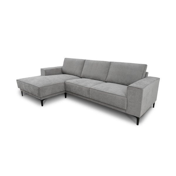 Sivá rohová pohovka (ľavý roh/s leňoškou) Copenhagen – Scandic-image-4