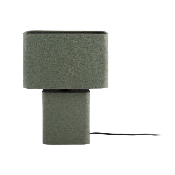 Zelená kovová stolová lampa (výška  33 cm) Boaz Recto – Leitmotiv-image-2