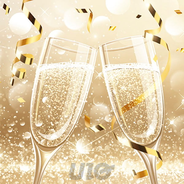 Obrúsky v súprave 20 ks 33x33 cm Noel – Homéa