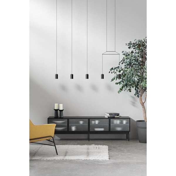 Čierny televízny stolík Teulat Blur-image-1