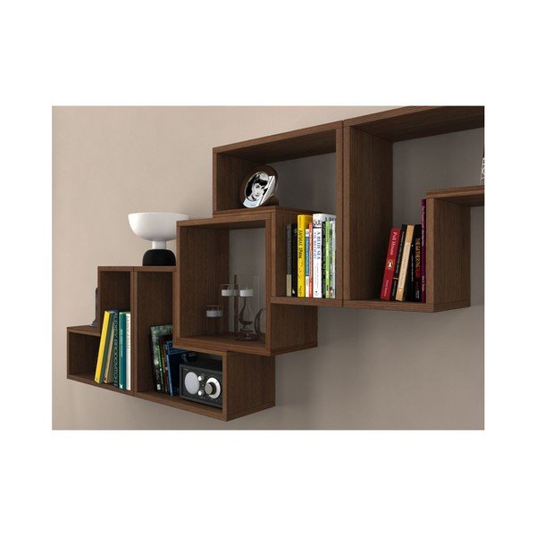 Polica Leon Walnut-image-3