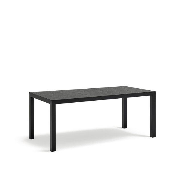 Jedálenský stôl s doskou z dubového dreva 75x180 cm Alma – Teulat-image-2