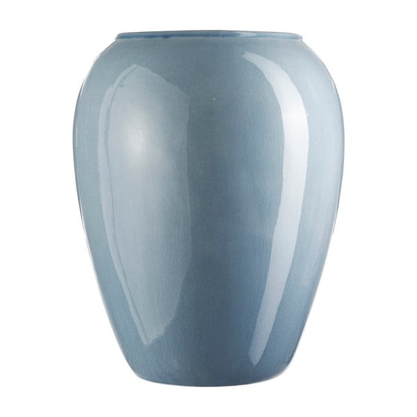 Modrá váza A Simple Mess Fyr, výška 35 cm
