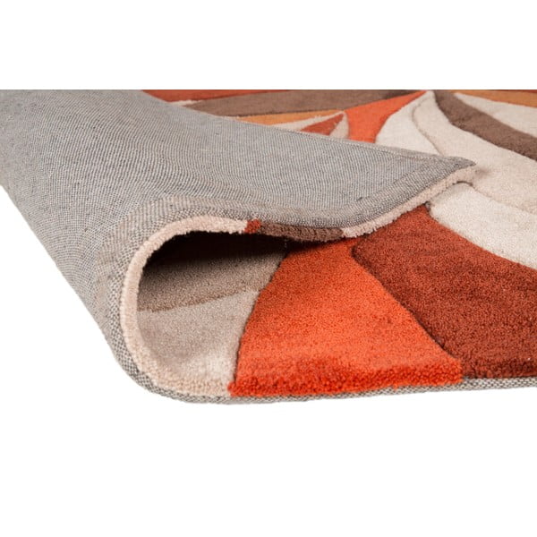 Oranžový koberec Flair Rugs Splinter, 160 x 220 cm-image-2