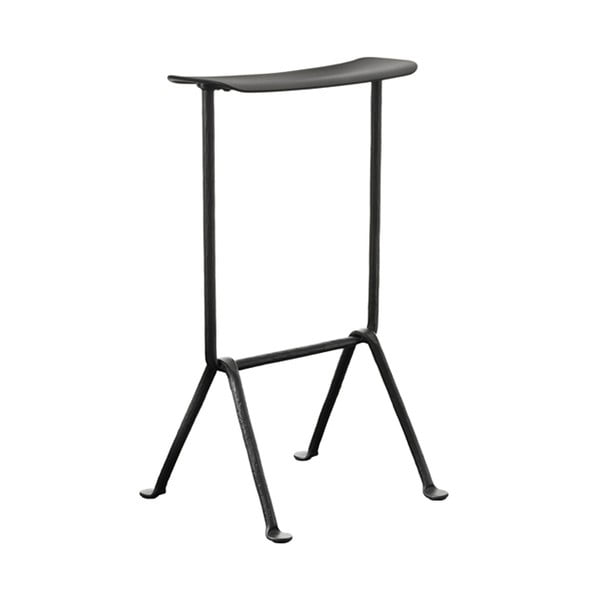 Čierna barová stolička Magis Officina, výška 75 cm