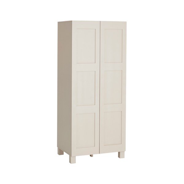 Sivobéžová závesná šatníková skriňa z MDF 80x190x61 cm Ben – Ellos Home