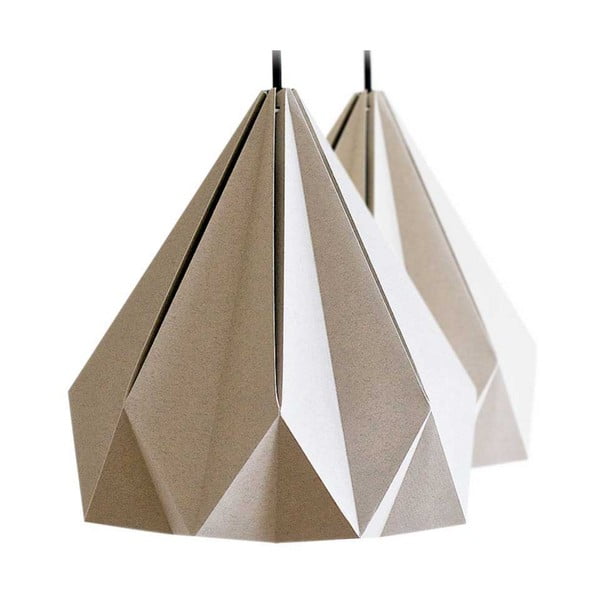 Origamica luster Spring Light For Two Elegant Grey