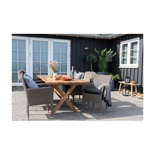 Čierno-biela deka House Nordic Cort, 170 × 130 cm-image-2