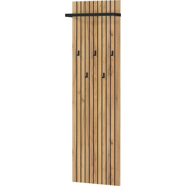 Nástenný vešiak v dekore duba v prírodnej farbe 46 cm Libbiano – Germania-image-2