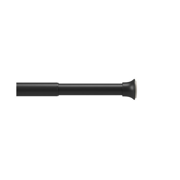 Matne čierna tyč na sprchový záves 106 - 182 cm Chroma – Umbra-image-2
