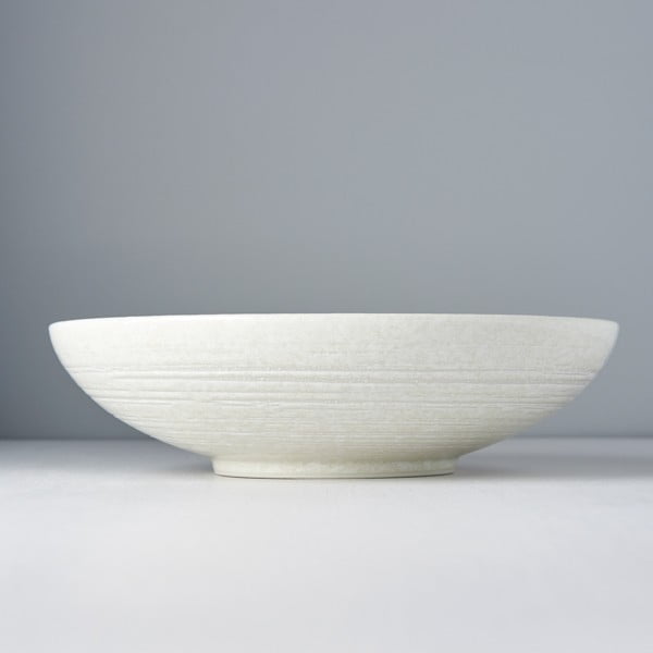 Biela keramická servírovacia misa Mij Star, ø 28 cm-image-1