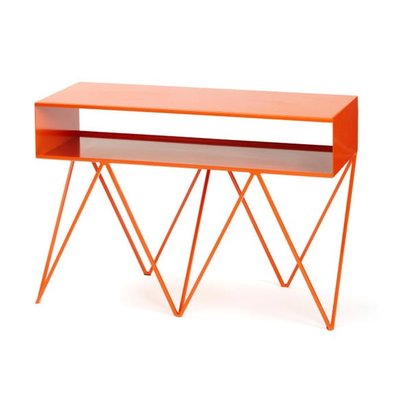Oranžový príručný stolík &New Robot Too