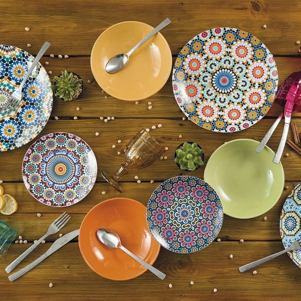 Porcelánová jedálenská súprava 18 ks Marrakesh – VDE Tivoli 1996-image-2