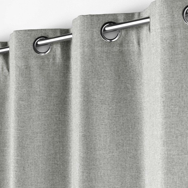 Svetlosivý zatemňovací záves 140x260 cm Crepuscule – douceur d'intérieur-image-1