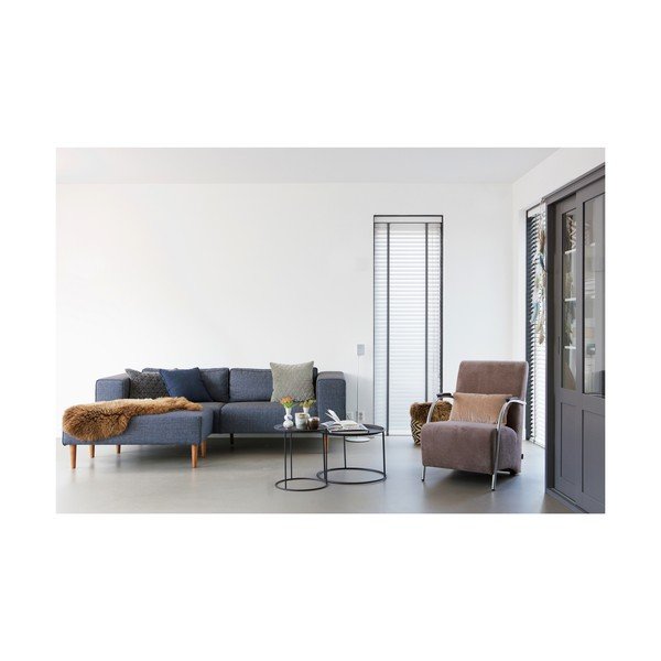 Čierny odkladací stolík WOOOD Ivar, ø 40 cm-image-4