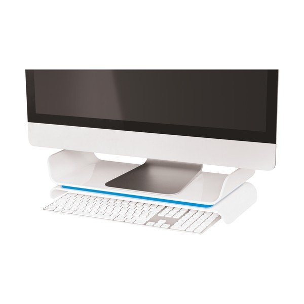 Bielo-modrý podstavec pod monitor Leitz-image-2