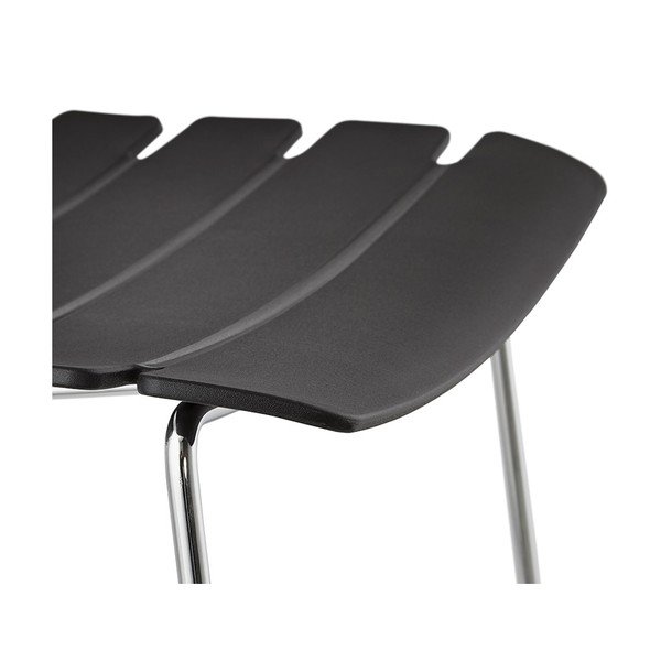 Čierna barová stolička Kokoon Design Reny-image-3
